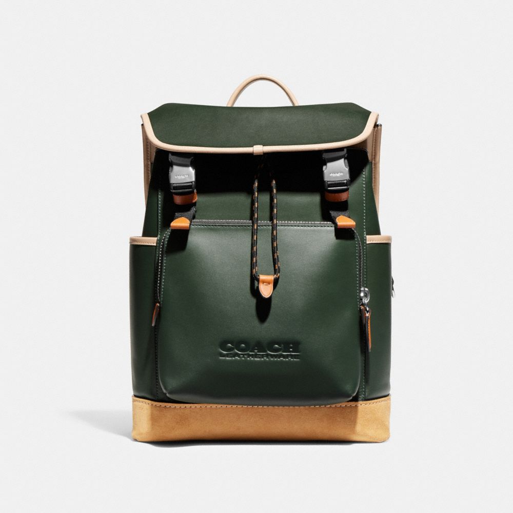 Coach on sale foldable backpack