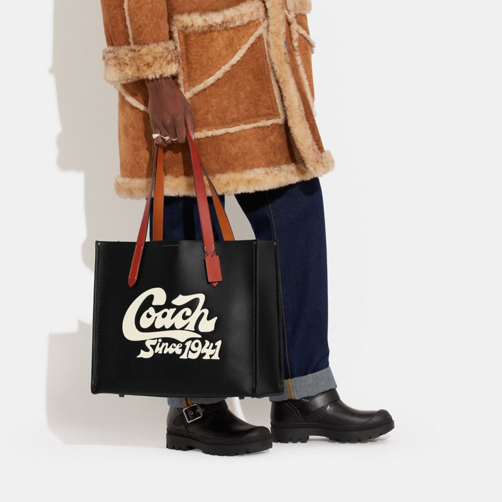 COACH®: Relay Tote With Coach Graphic