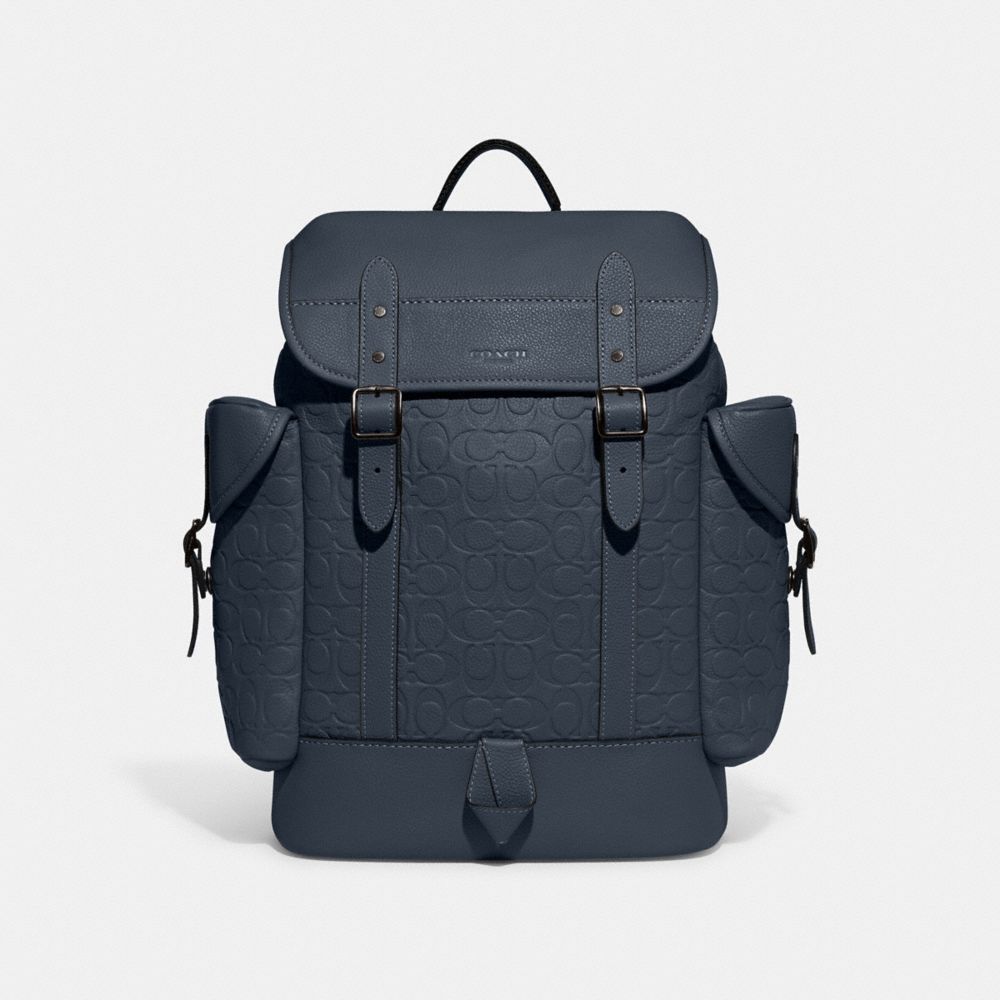 COACH® | Hitch Backpack In Signature Leather