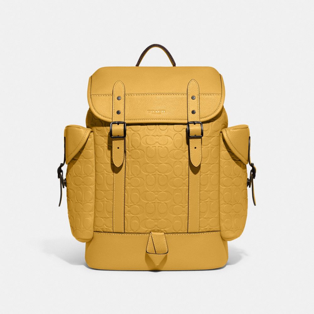 COACH® | Hitch Backpack In Signature Leather