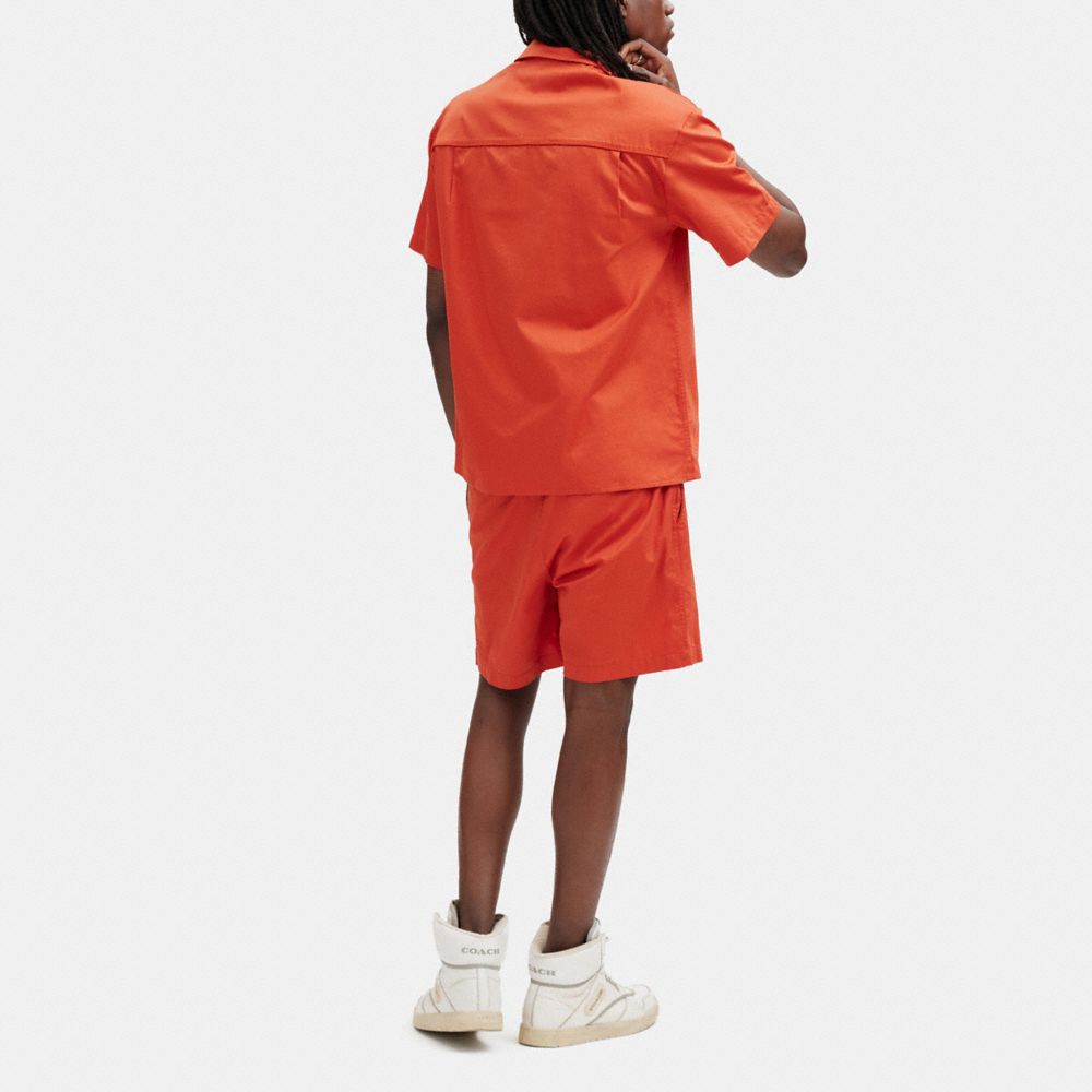 COACH®,ソリッド キャンプ シャツ,トップス＆ボトムス,