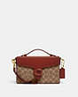 COACH®,TABBY BOX BAG IN SIGNATURE CANVAS,Signature Coated Canvas,Mini,Brass/Tan/Rust,Front View