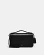 COACH®,BEA CROSSBODY,Refined Calf Leather,Pewter/Black,Front View