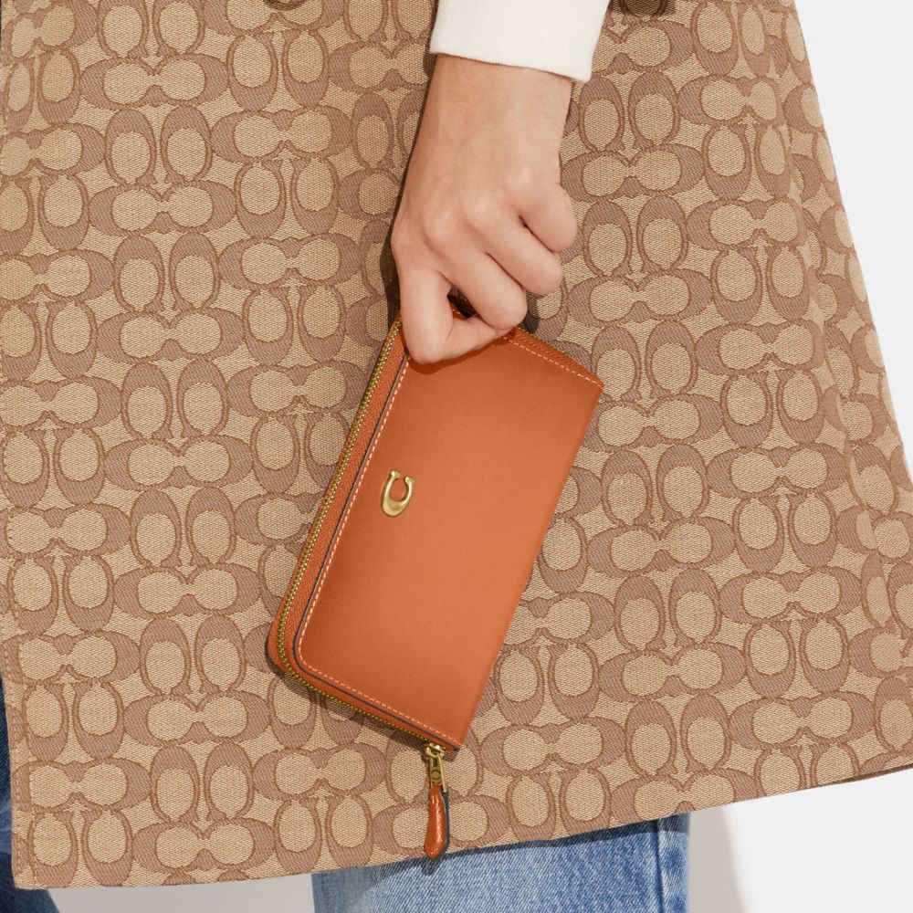 COACH® | Medium Zip Around Wallet