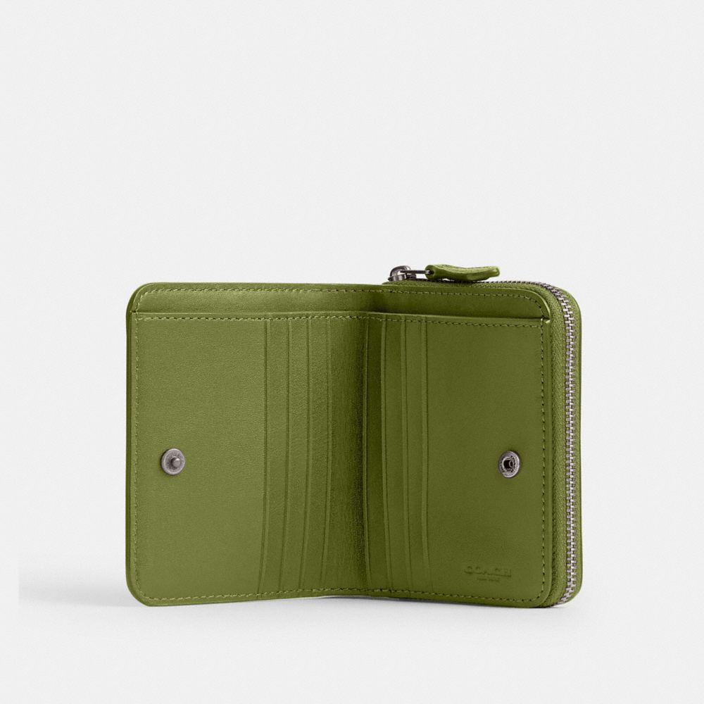 Shop Coach Billfold Wallet In Green