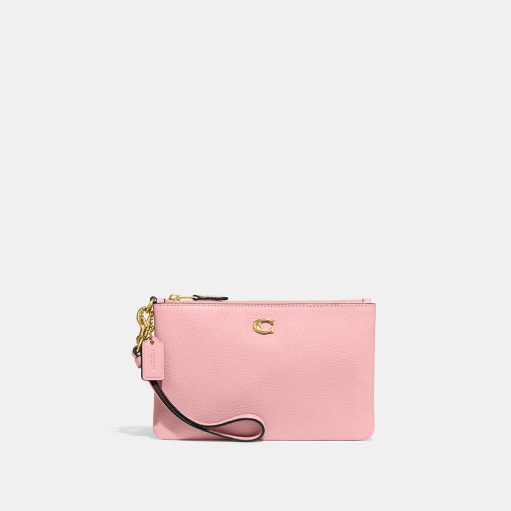 COACH®  Small Wristlet In Signature Denim