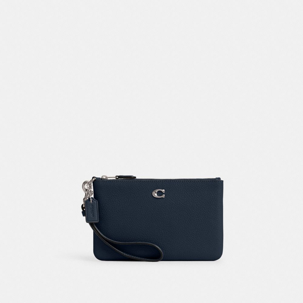 Coach logo wristlet sale