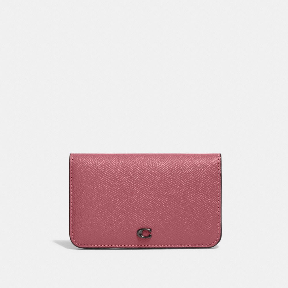 bubilian Slim Card Wallet, Scarlet