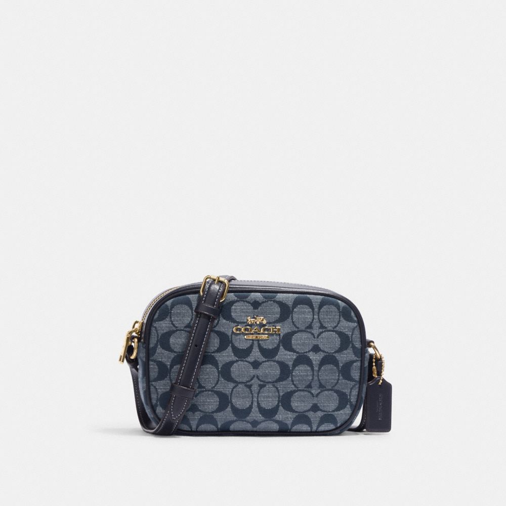 COACH®  Mini Jamie Camera Bag In Signature Chambray