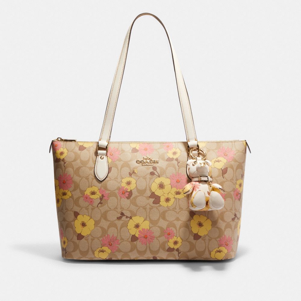 coach mini tabby bag charm in wildflower｜TikTok Search