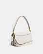COACH®,TABBY SHOULDER BAG 26,Refined Pebble Leather,Medium,Brass/Chalk,Angle View