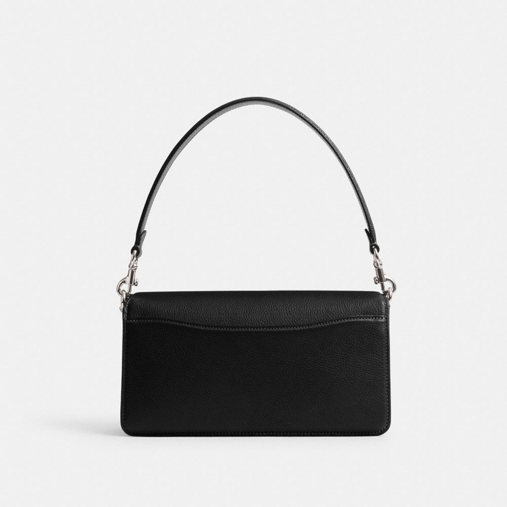 Shop Coach Tabby Schultertasche 26 In Silver/black