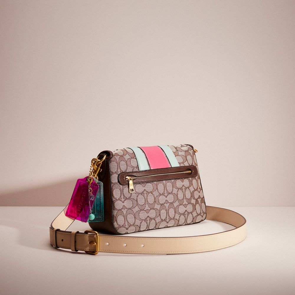 Upcrafted Soft Tabby Shoulder Bag In Signature Jacquard