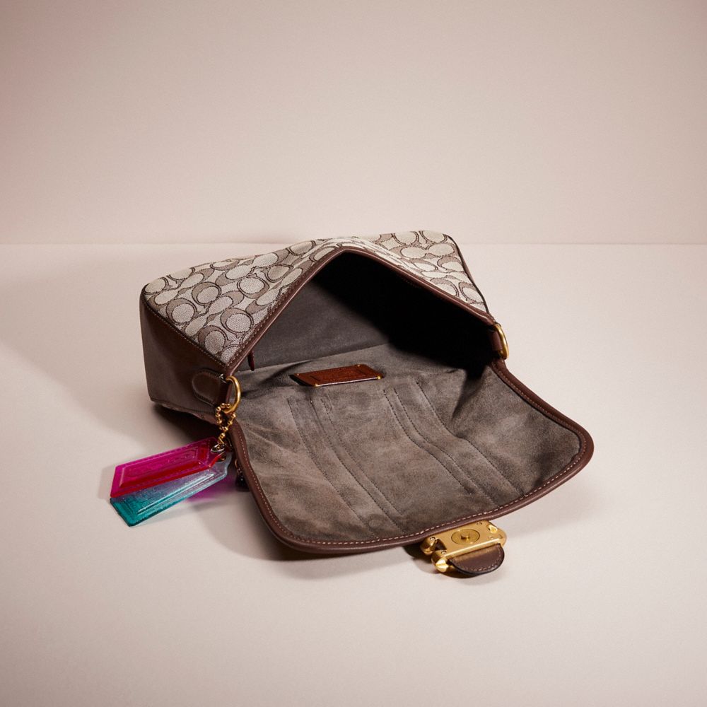 Upcrafted Soft Tabby Shoulder Bag In Signature Jacquard