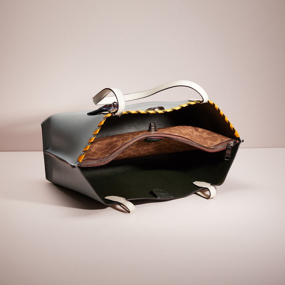 Upcrafted Willow Tote In Colorblock With Signature Canvas Interior