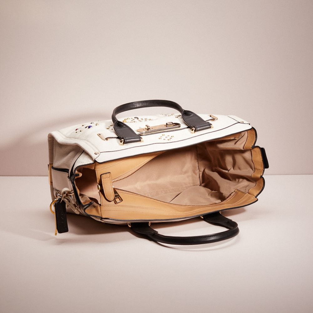 Upcrafted Swagger 37 In Colorblock Leather COACH