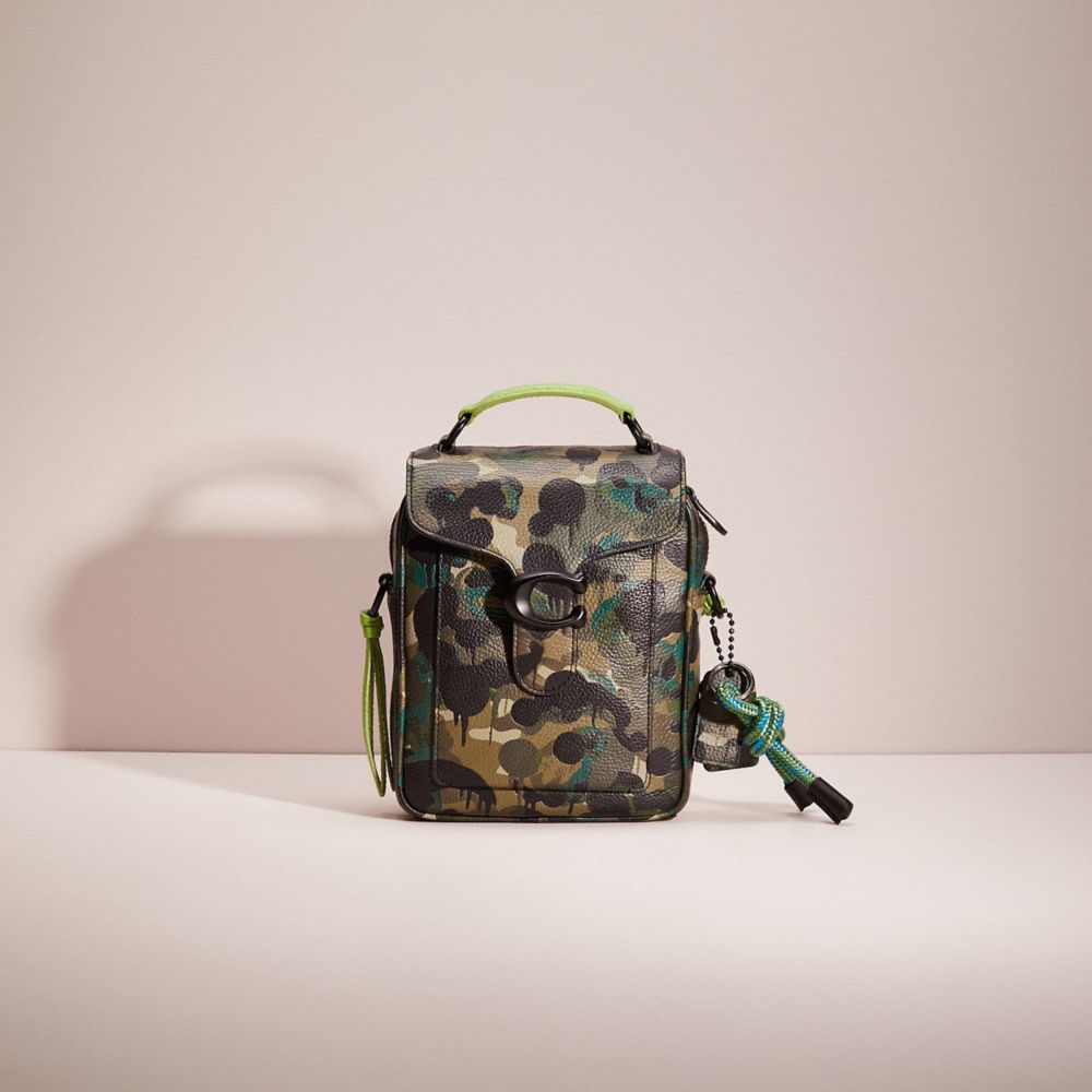 COACH CHARTER CROSSBODY WITH HYBRID POUCH WITH CAMO PRINT –