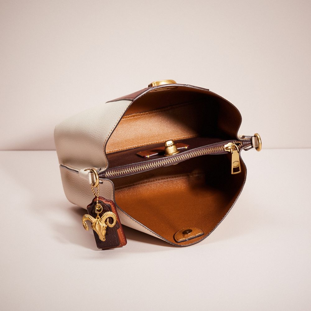 Upcrafted Willow Bucket Bag In Colorblock