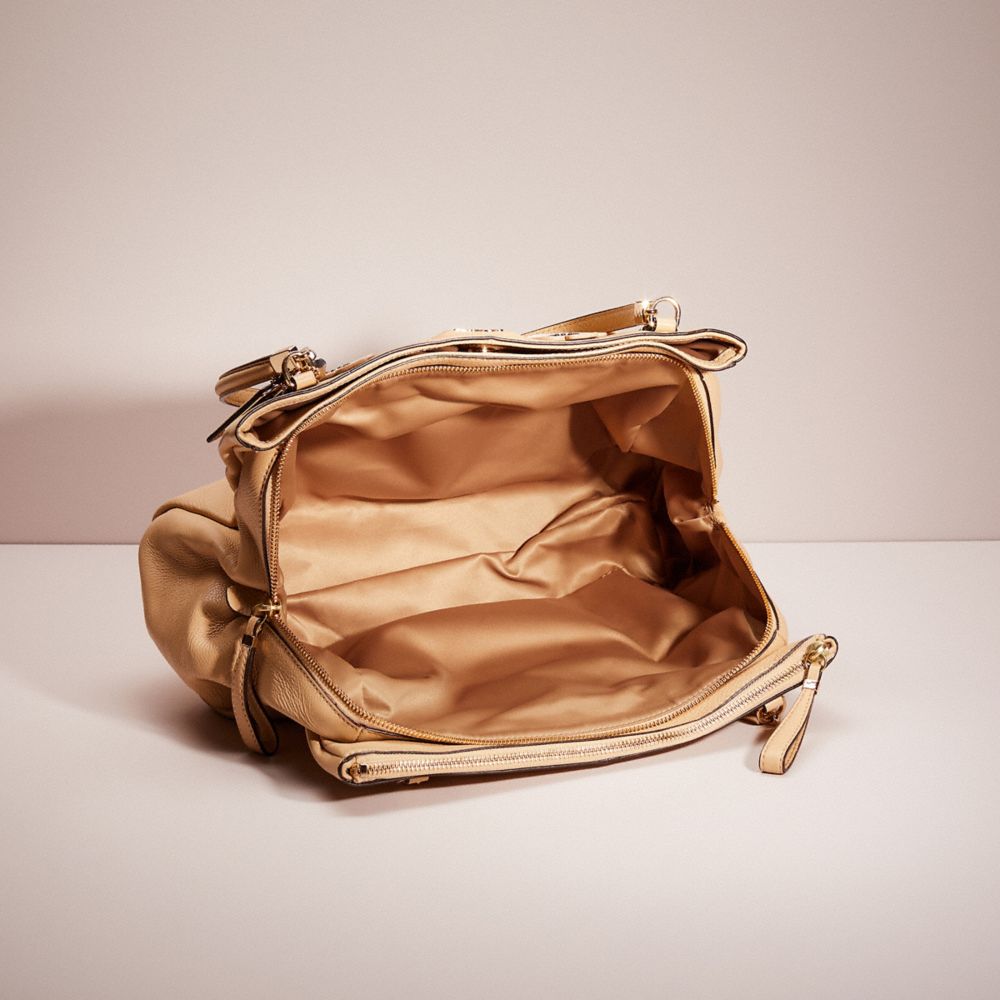 COACH® | Upcrafted Madison Cafe Carryall In Leather