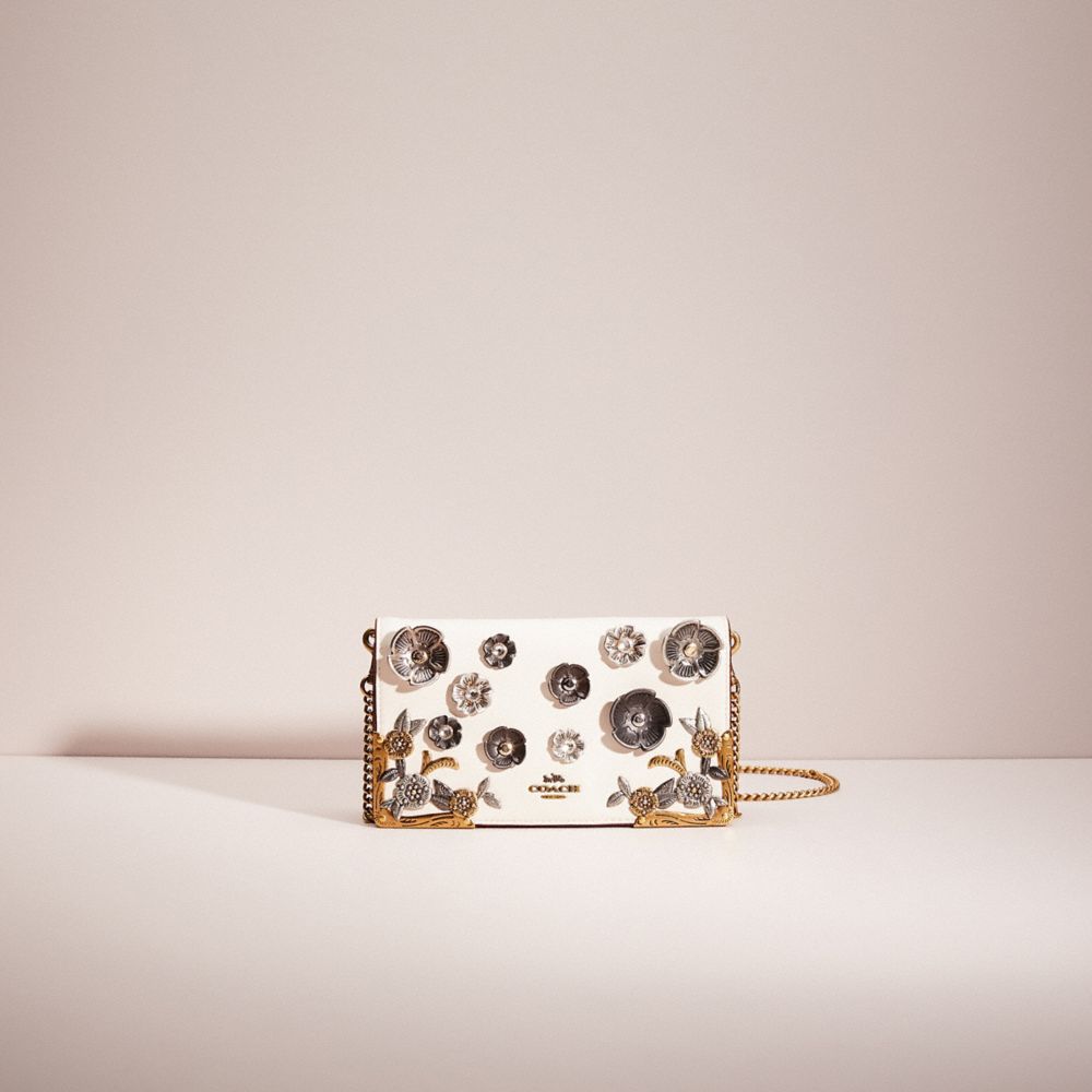 Coach callie discount foldover chain clutch