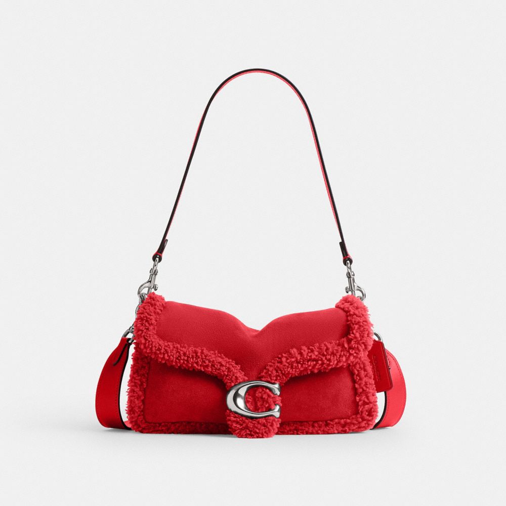 COACH®, ショルダーバッグ,ﾚｯﾄﾞ,Front View