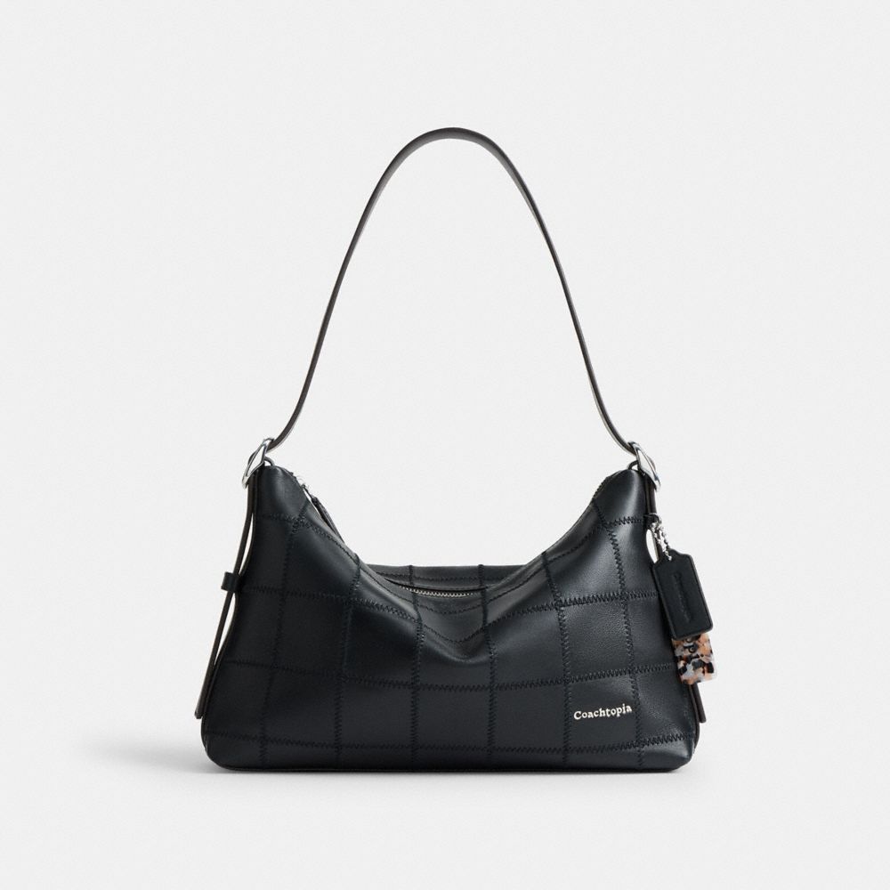 Restored Alter Ego Slouchy Shoulder Bag In Lamb Nappa Leather