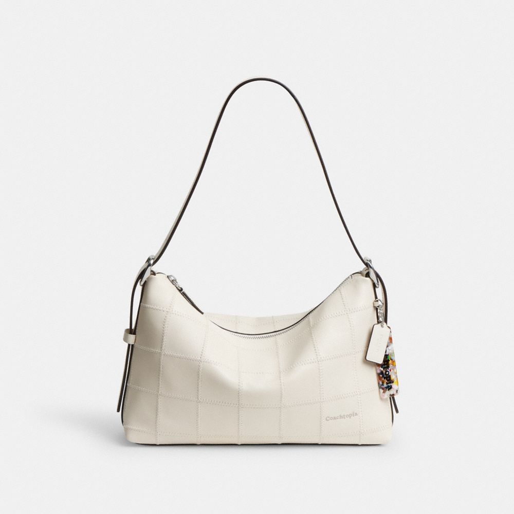 Restored Alter Ego Slouchy Shoulder Bag In Lamb Nappa Leather