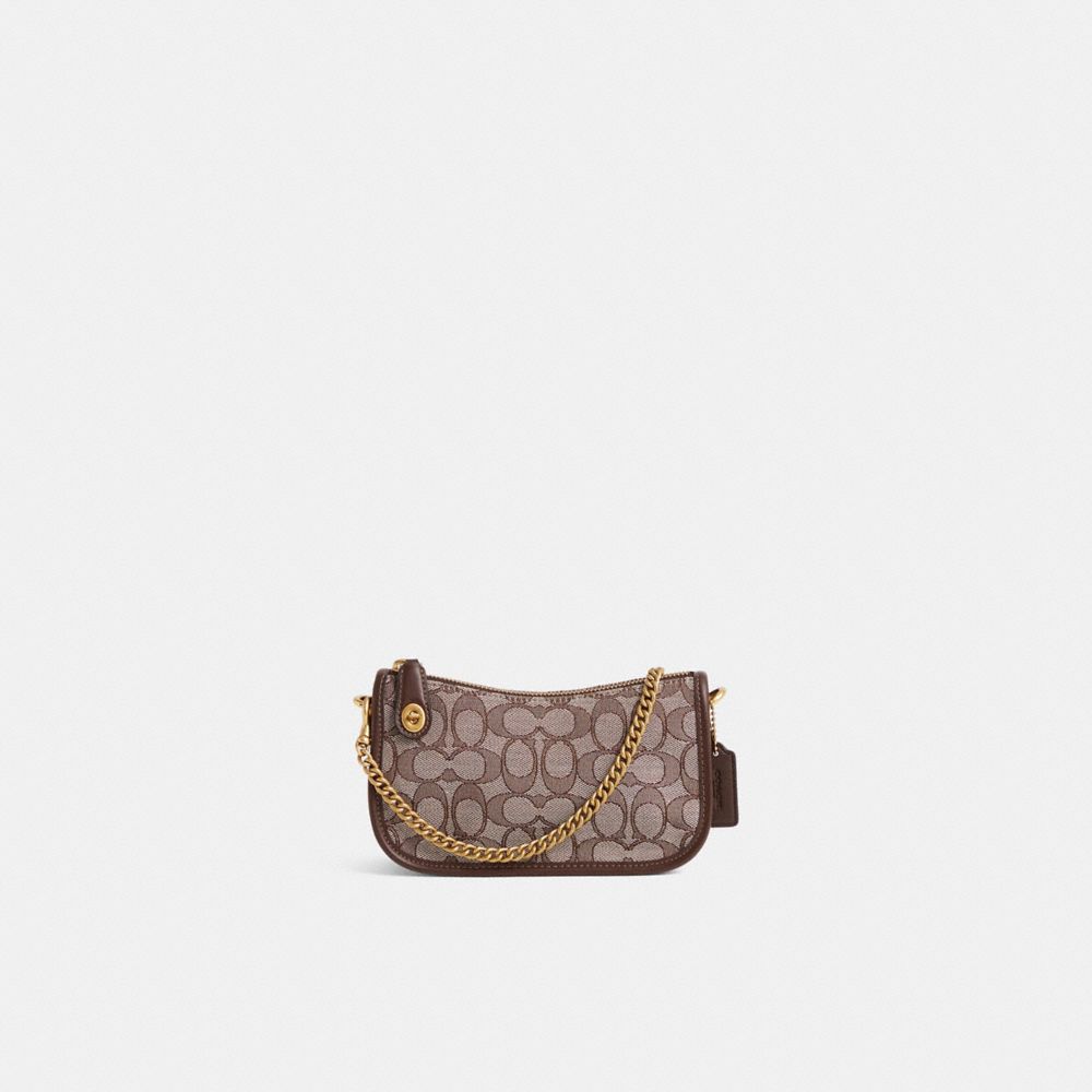 Restored Swinger Bag 20 With Chain In Signature Jacquard | COACH®