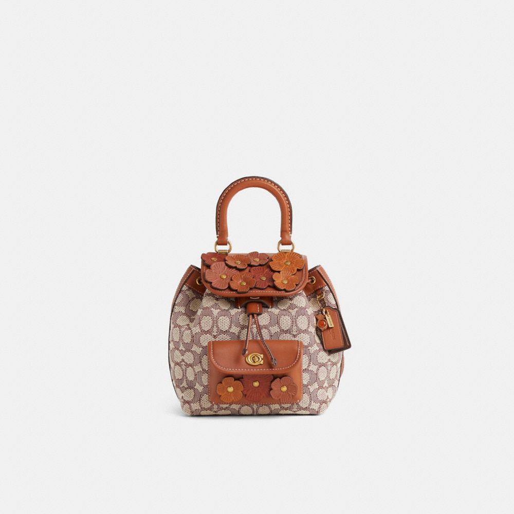 Reloved Riya Backpack 21 In Signature Textile Jacquard | Bags