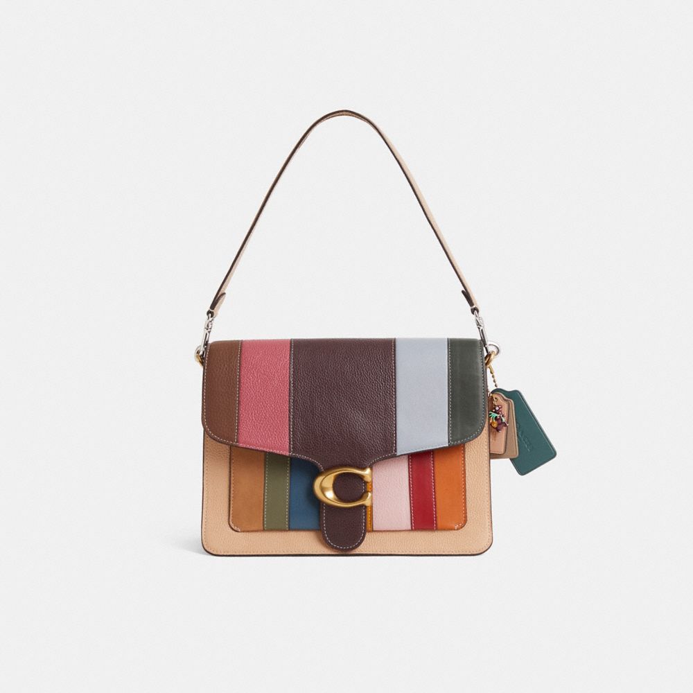 COACH マルチカラー ストライプ ハンドバッグ Custom Tabby Shoulder Bag | COACH®