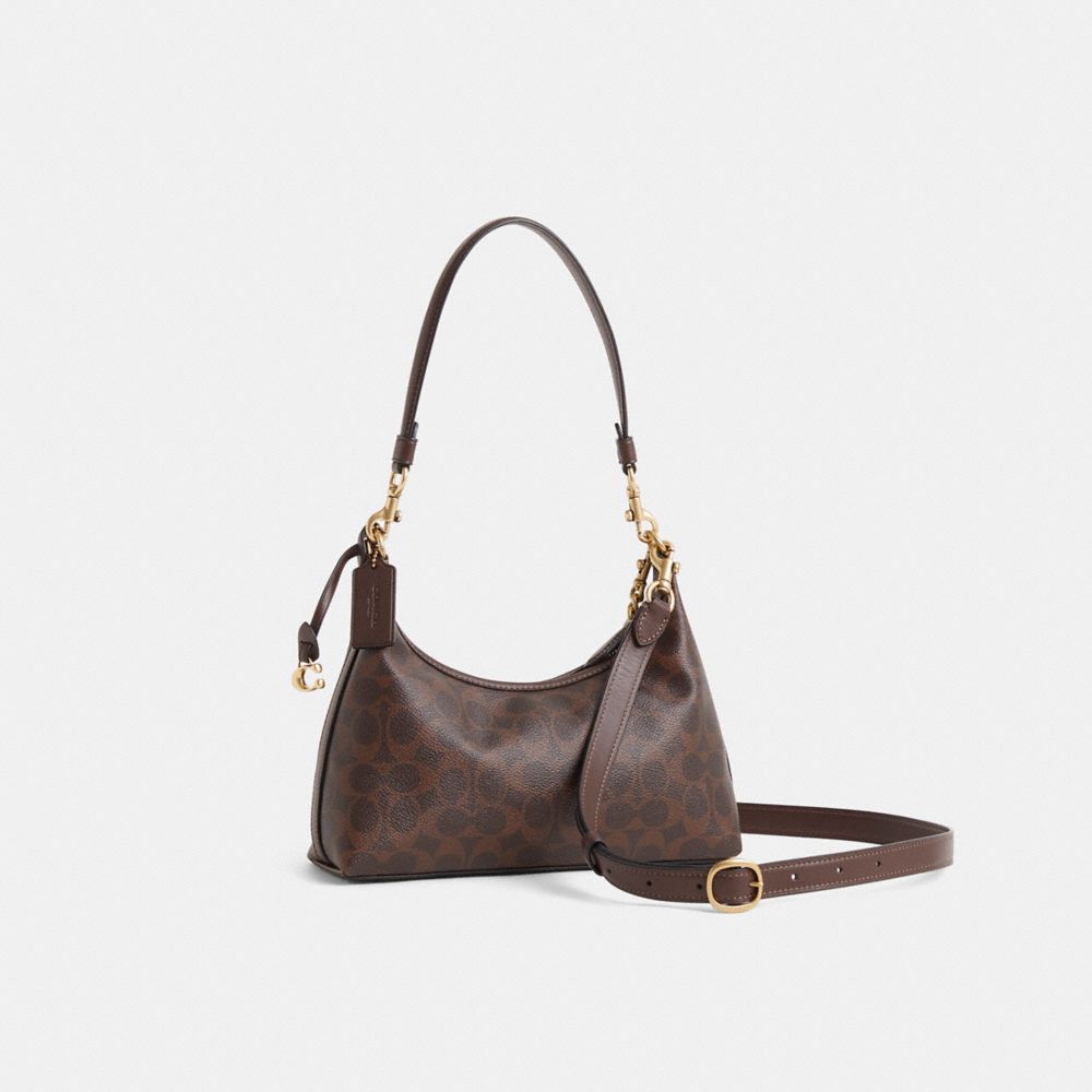 バッグ COACH Signature one-shoulder bag studs Jet Shoulder Bag In