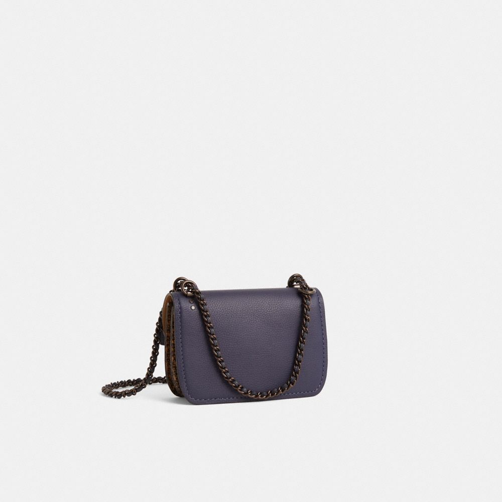 Restored Troupe Crossbody In Colorblock With Snakeskin Detail