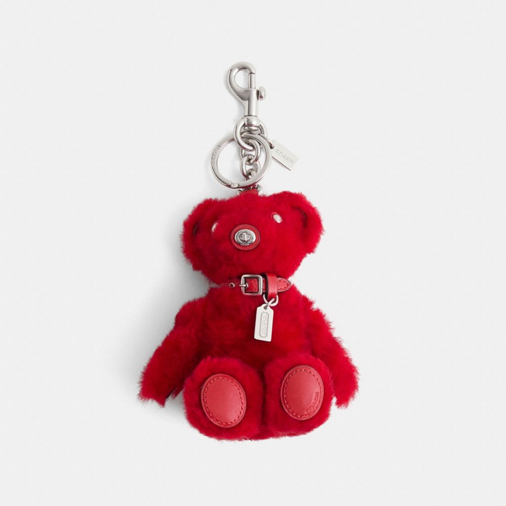 Restored Bear Bag Charm In Signature Shearling | COACH®