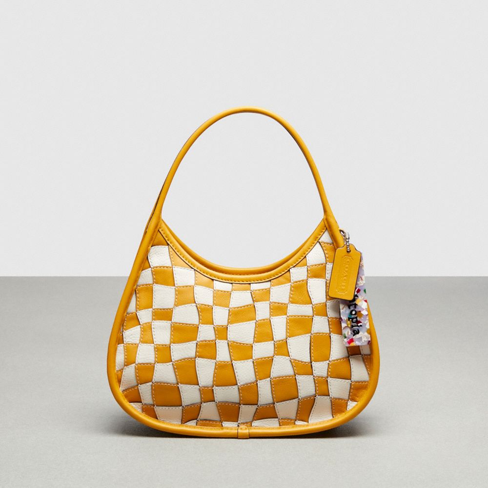 バッグ COACH Signature Tote Bag archive Ergo Restored Upcrafted Wavy Checkerboard Ergo | Bags | Coach