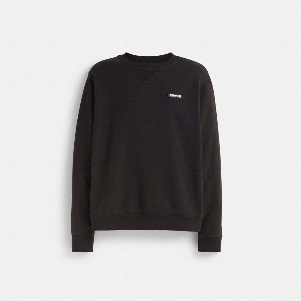 COACH®,Restored Essential Crewneck,,Front View