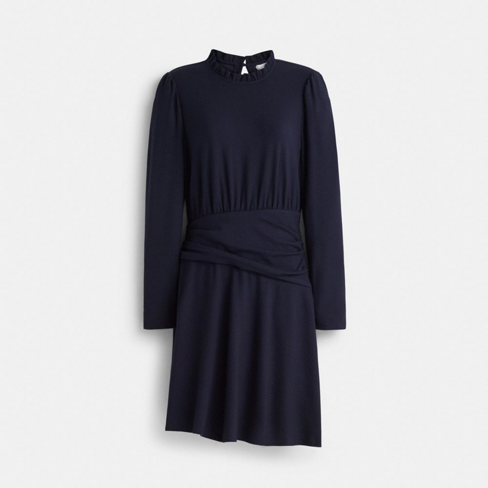COACH®,Restored Jersey Dress,,Front View