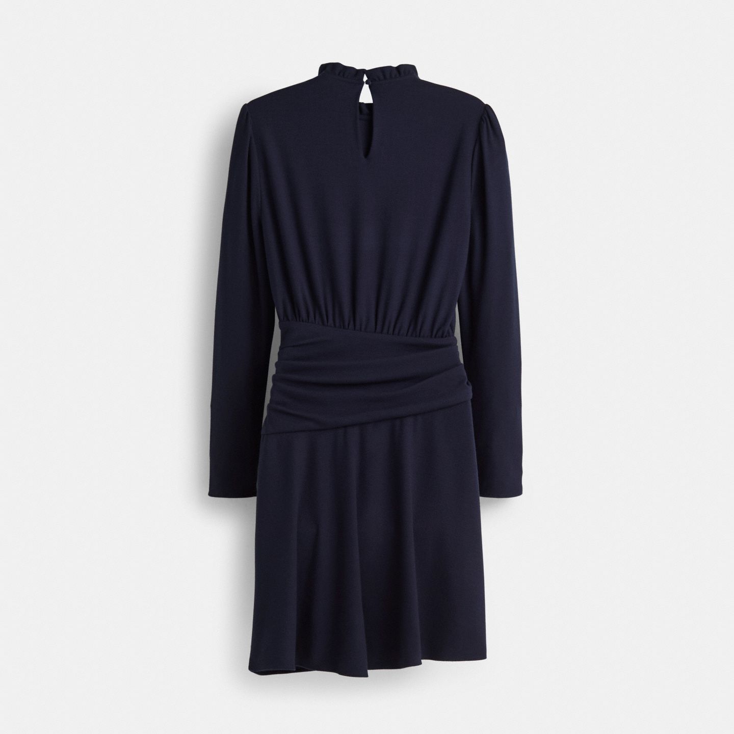 Женское платье Coach Restored Jersey Dress, цвет: Тёмно-синий — фото 2