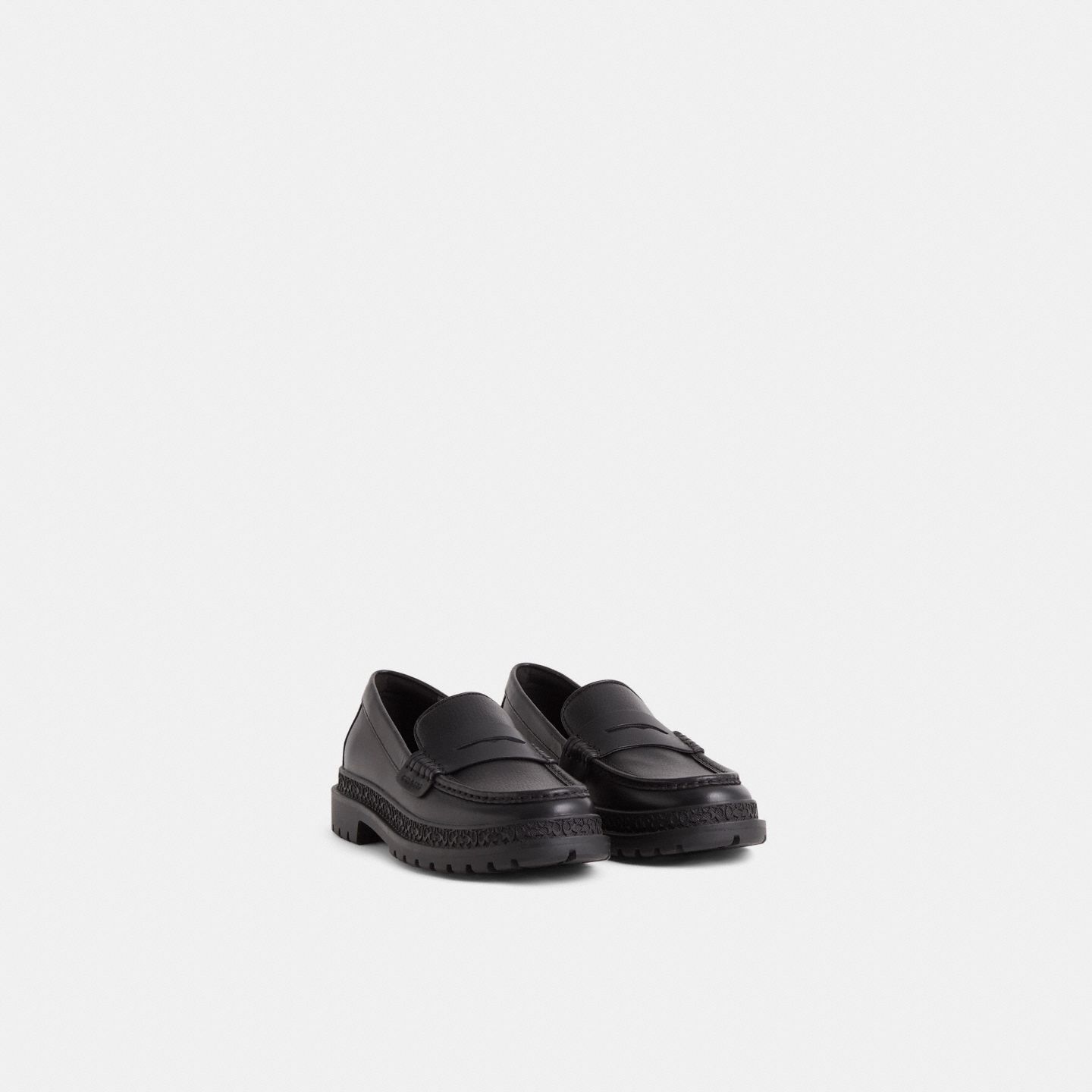 Мужские туфли Coach Restored Cooper Loafer, цвет: Чёрный — фото 3