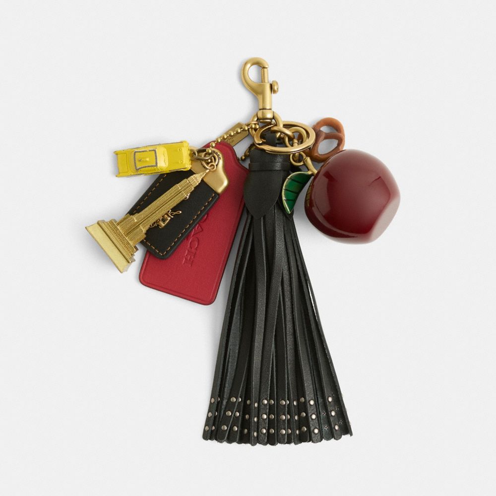 COACH®,Remade Cluster Bag Charm,,Front View