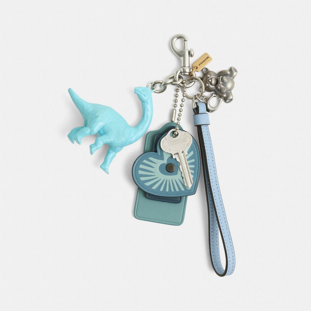 COACH®,Remade Cluster Bag Charm,,Front View
