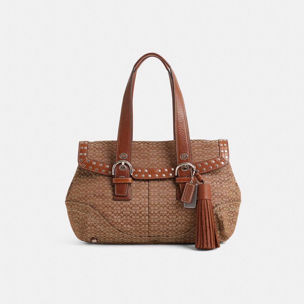 Reloved Mini Signature Soho Flap Satchel | Bags | Coach | COACH®