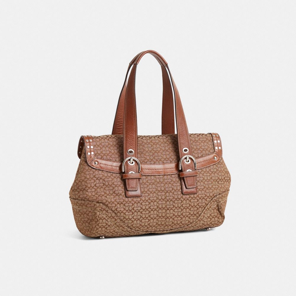 Reloved Mini Signature Soho Flap Satchel