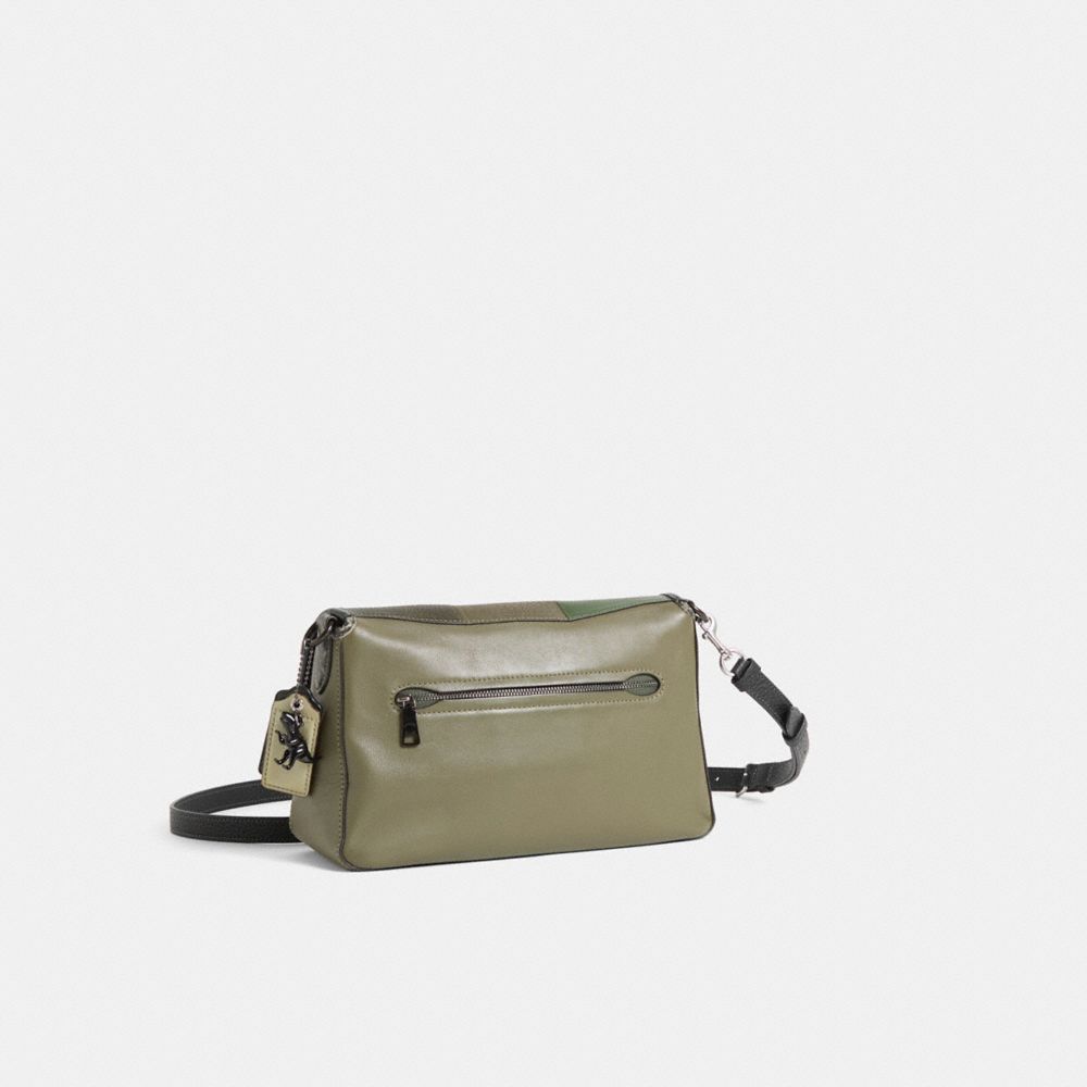 Reloved Soft Tabby Shoulder Bag With Snakeskin Detail