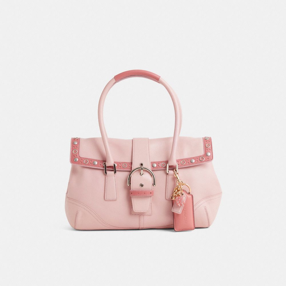 COACH®,Reloved Vintage Soho Flap Satchel,,Front View