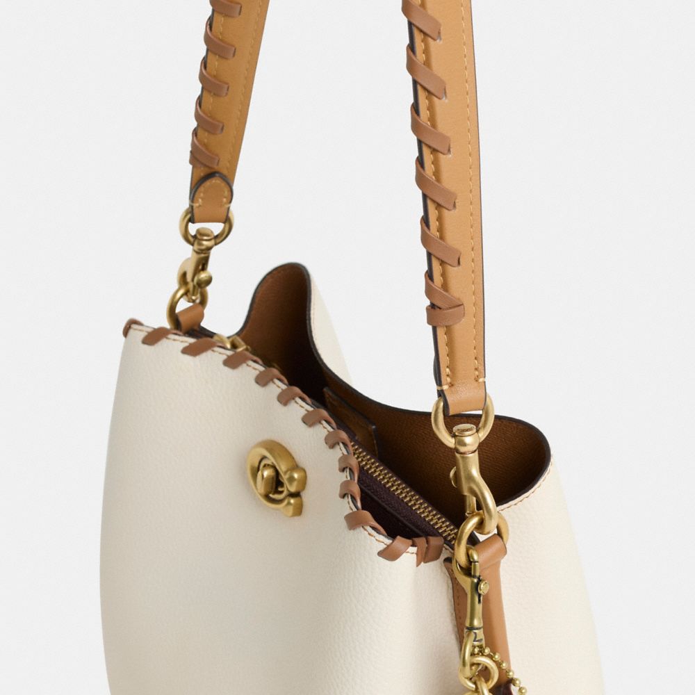 Reloved Willow Bucket Bag In Colorblock
