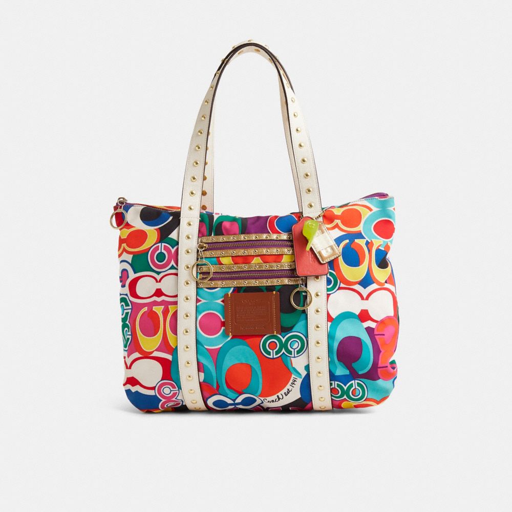 Custom Poppy Glam Tote | Bags | Coach | COACH®