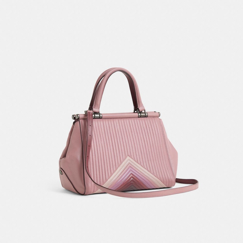 Reloved Grace Bag With Colorblock Quilting