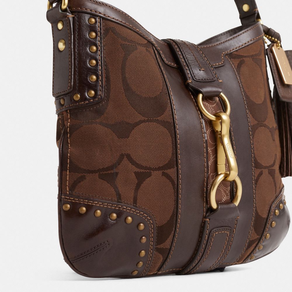 Reloved Hamptons Stripe Hobo