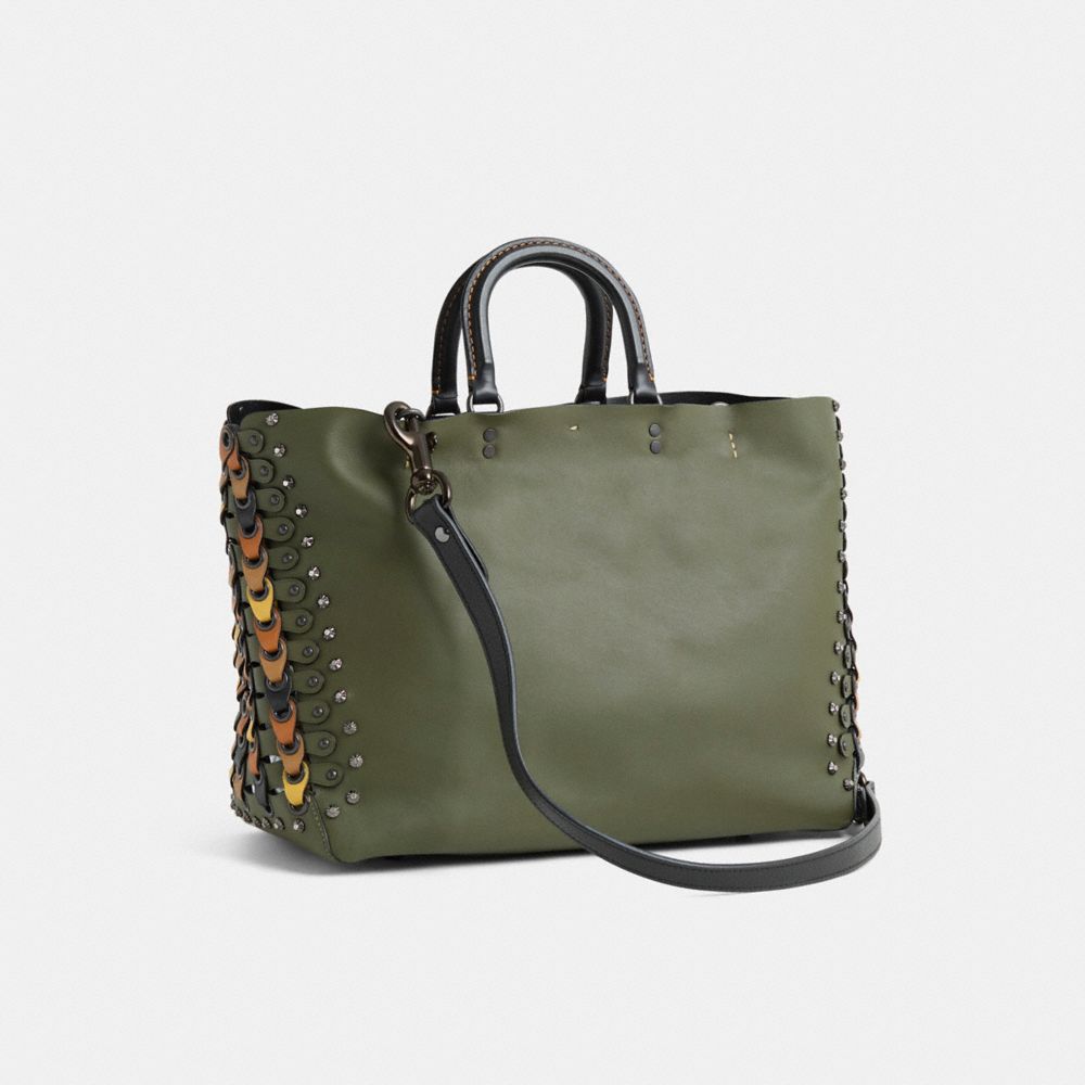 Reloved Rogue Tote With Colorblock Coach Link Detail