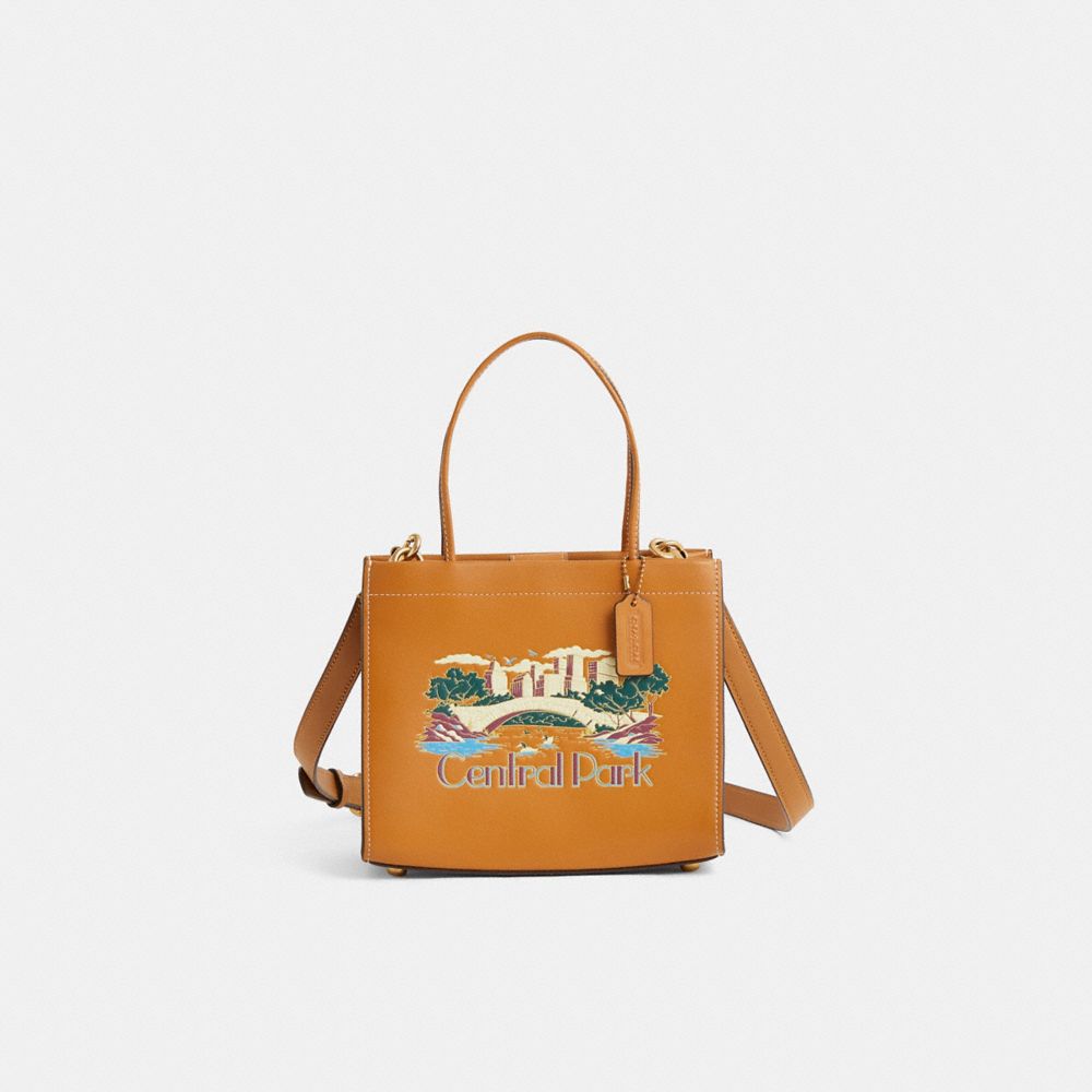 Restored Cashin Carry Tote 22 With Central Park Graphic | Bags